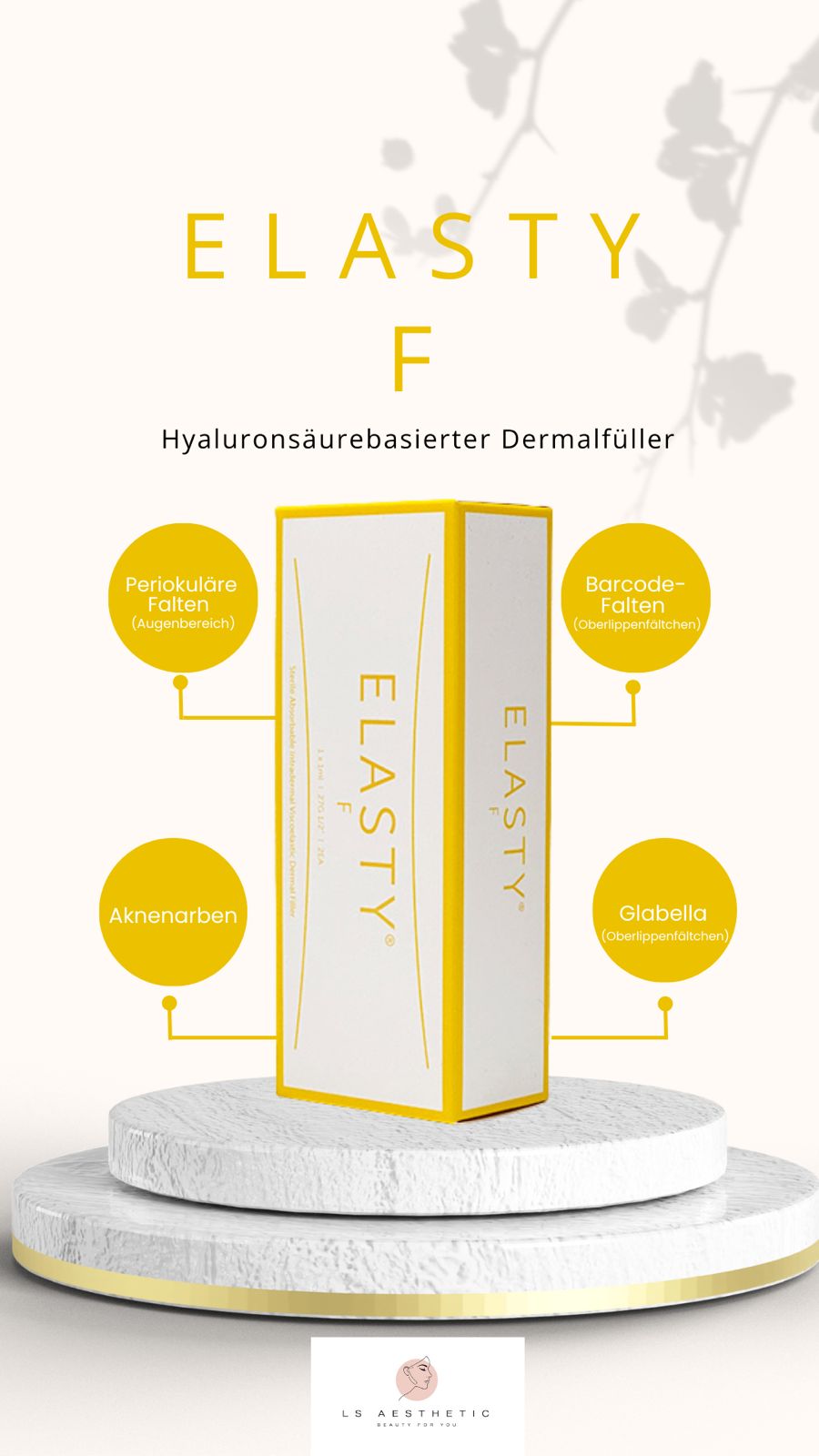 Elasty f Hyaluron Filler 2 x 1 ml
