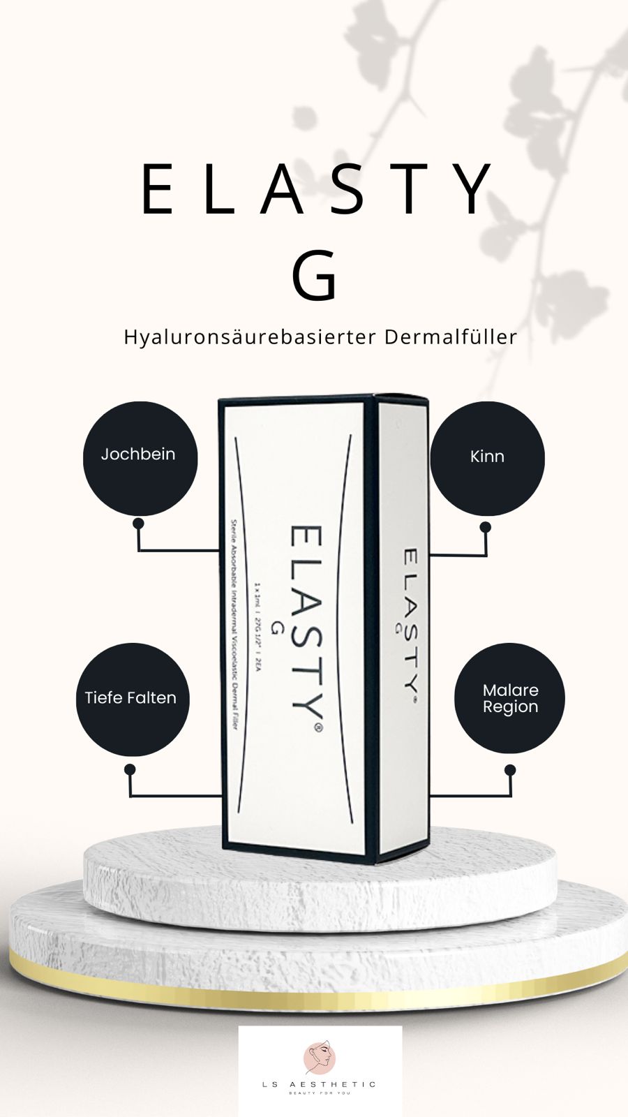 Elasty G Hyaluron Filler 2x1 ml