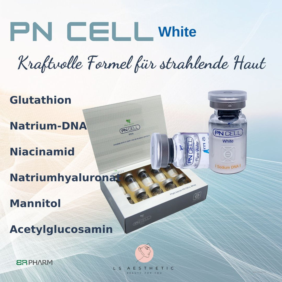 PN Cell White Meso Solution  5x 0,5g Fläschchen / 5x5ml Fläschchen