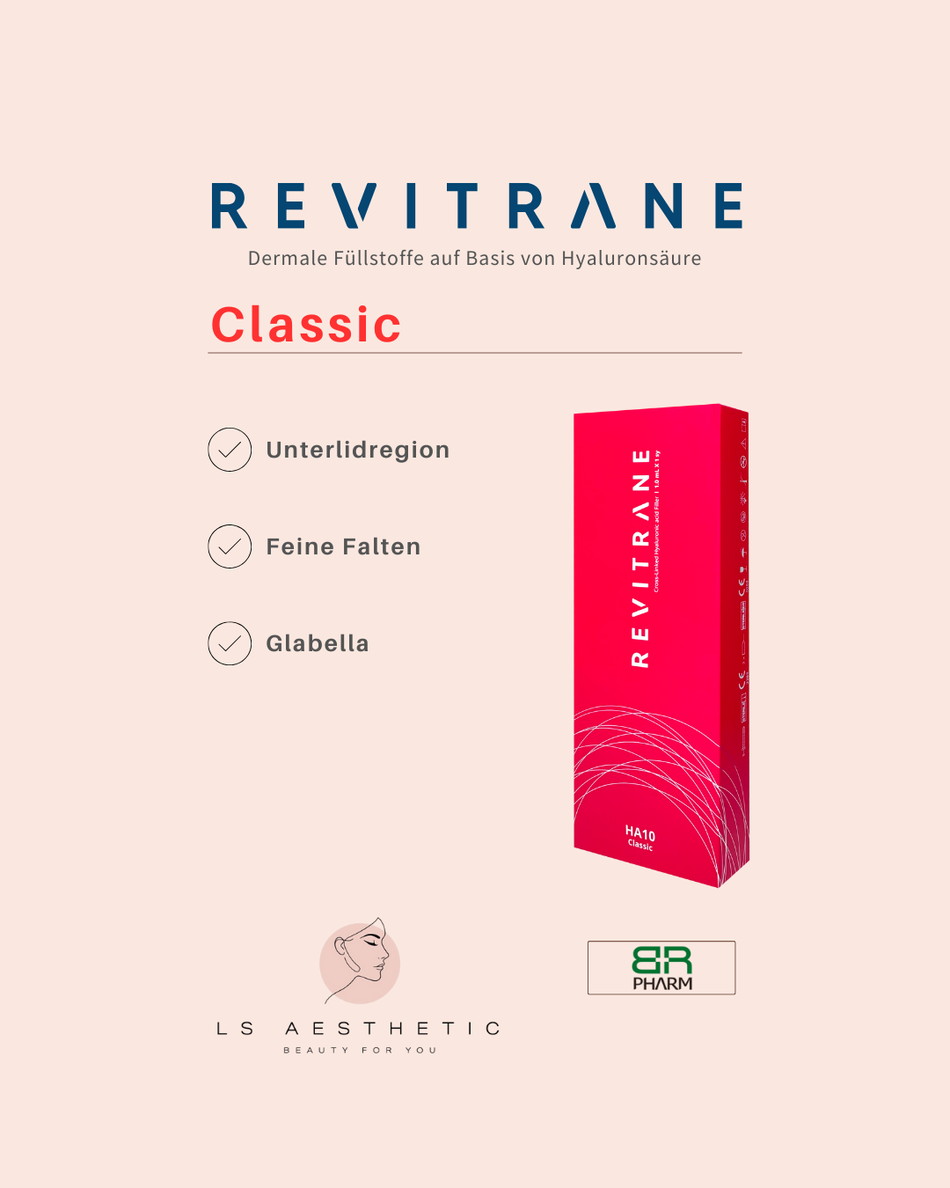 Revitrane HA10 Classic Hyaluron Filler 1×1 ml